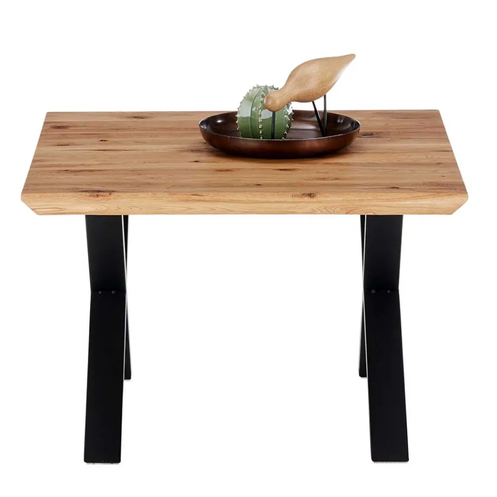 Wohnen Loft Möbel|Industrial Möbel*Wohnzimmertisch mit X-Beinen - Ceraldina