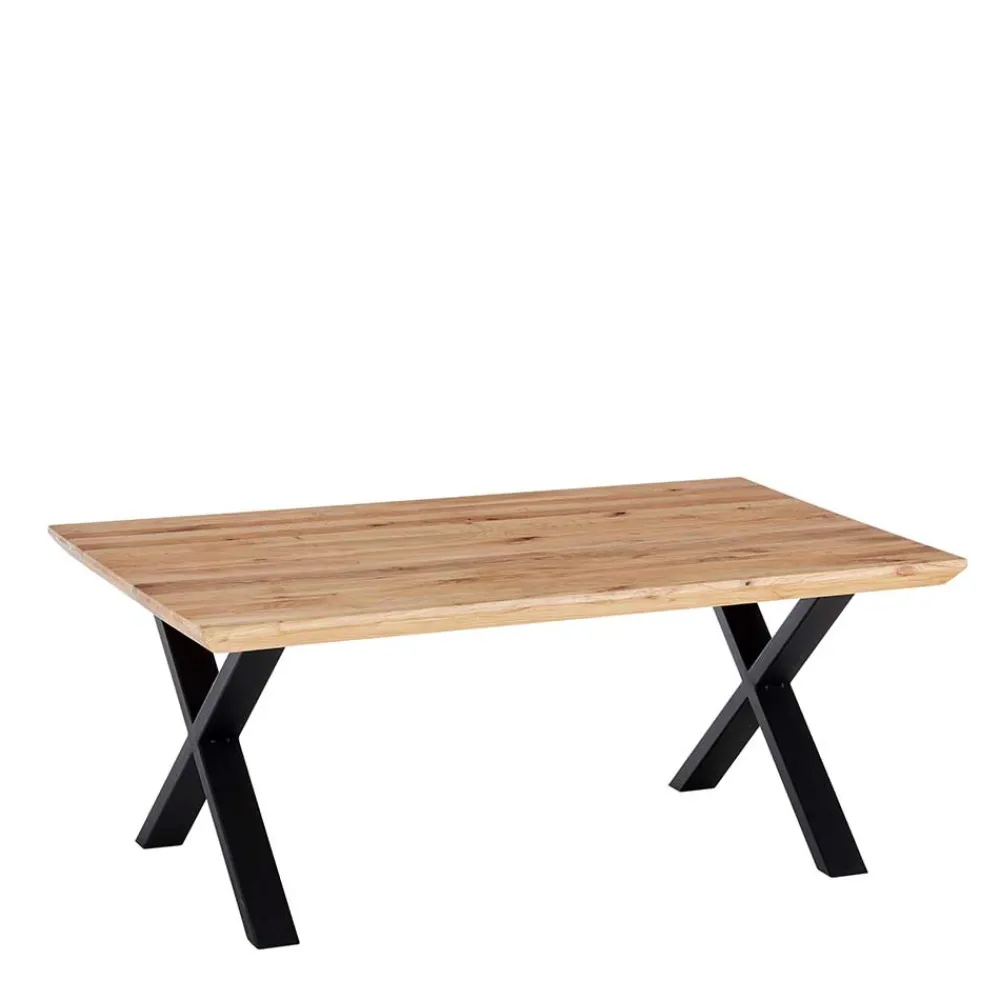 Wohnen Loft Möbel|Industrial Möbel*Wohnzimmertisch mit X-Beinen - Ceraldina