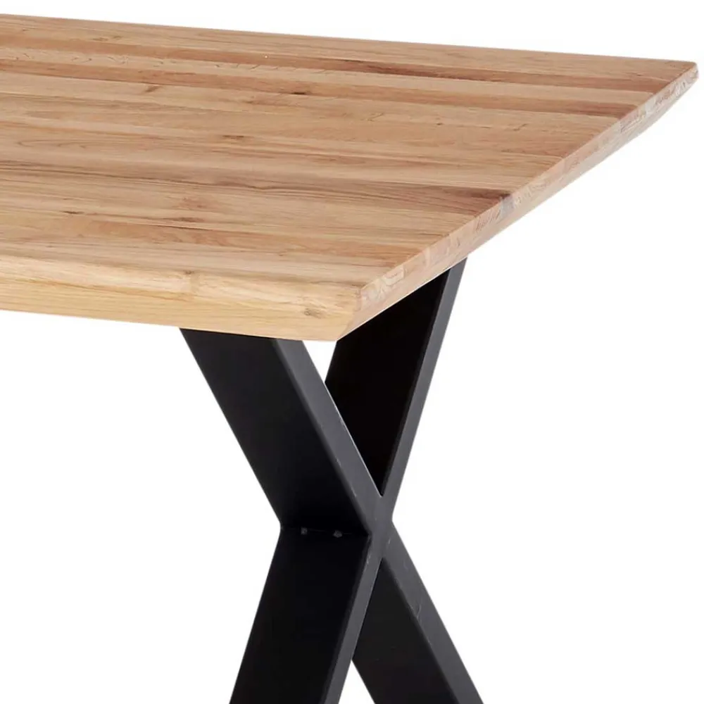 Wohnen Loft Möbel|Industrial Möbel*Wohnzimmertisch mit X-Beinen - Ceraldina