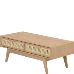 Wohnen Skandinavische Möbel|Couchtisch*Wohnzimmertisch mit zwei Schubladen - Oraina