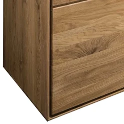 Wohnen Vitrinen|Wohnzimmer-Vitrinen*Wohnzimmervitrine aus geöltem Massivholz - Slaraduva