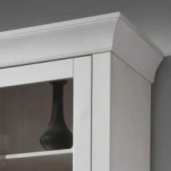 Wohnen Wohnzimmervitrine Satumare in Weiß