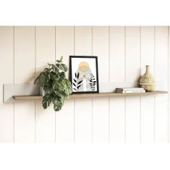 Wohnen Wohnzimmer-Wohnwand Set - Ovidio (vierteilig)