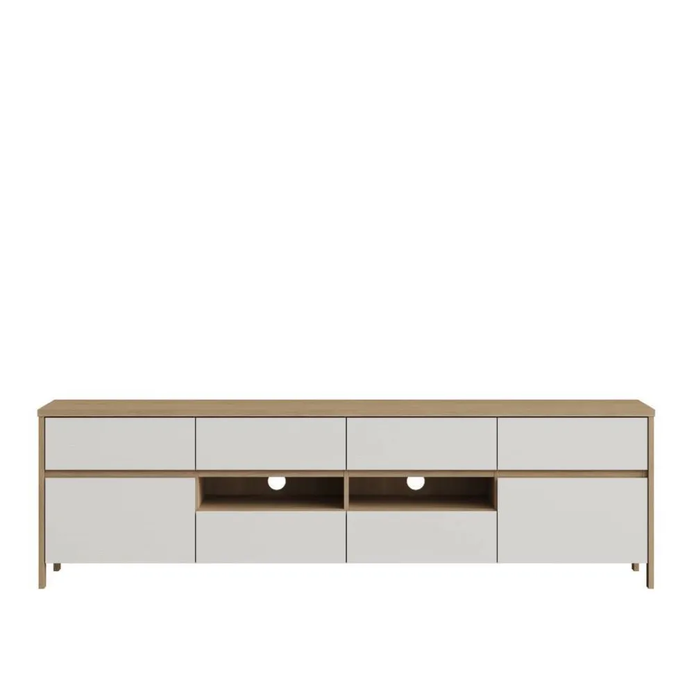 Wohnen Wohnzimmer-Wohnwand Set - Ovidio (vierteilig)