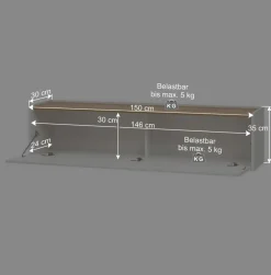 Wohnen Wohnzimmerschränke|Wohnwände*Wohnzimmeschränke & Regal Set - Nonessia (fünfteilig)