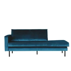 Wohnen Wundervolle Recamiere in tollem Blau Cumagon Retro