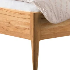 Wohnen 140x200 Bett aus Wildbuche massiv - Roverario