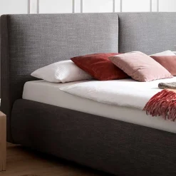 Wohnen 180x200 Bett mit Bettkasten & TTF Matratzen - Zebastio