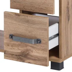 Wohnen 65x59 cm Becken-Unterschrank in Holz Optik - Iskro