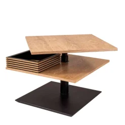 Wohnen Küchentische|Esszimmertische*70x70 cm Couchtisch mit Staufach - Portland