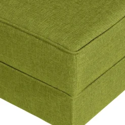 Wohnen Barhocker|Sessel & Hocker*53x53 cm Hocker in Gelbgrün Stoff - Jenyca