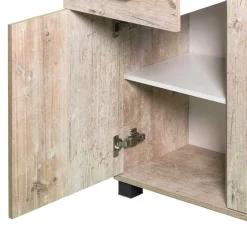 Wohnen Flurkommoden*81x95 cm Touchwood Kommode in Eiche Grau - Mosnito