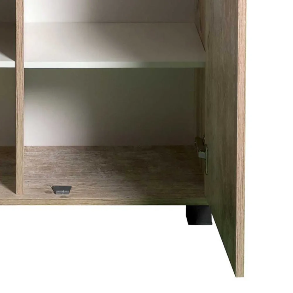 Wohnen Flurkommoden*81x95 cm Touchwood Kommode in Eiche Grau - Mosnito