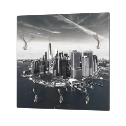 Wohnen Bürogarderoben|Garderoben*60x60 cm Wandgarderobe mit Fotodruck - Bahma