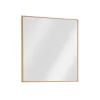 Wohnen Glasmöbel|Spiegel*72x72 cm Wandspiegel mit dünnem Rahmen - Mandrey