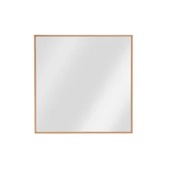 Wohnen Glasmöbel|Spiegel*72x72 cm Wandspiegel mit dünnem Rahmen - Mandrey