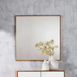 Wohnen Glasmöbel|Spiegel*72x72 cm Wandspiegel mit dünnem Rahmen - Mandrey