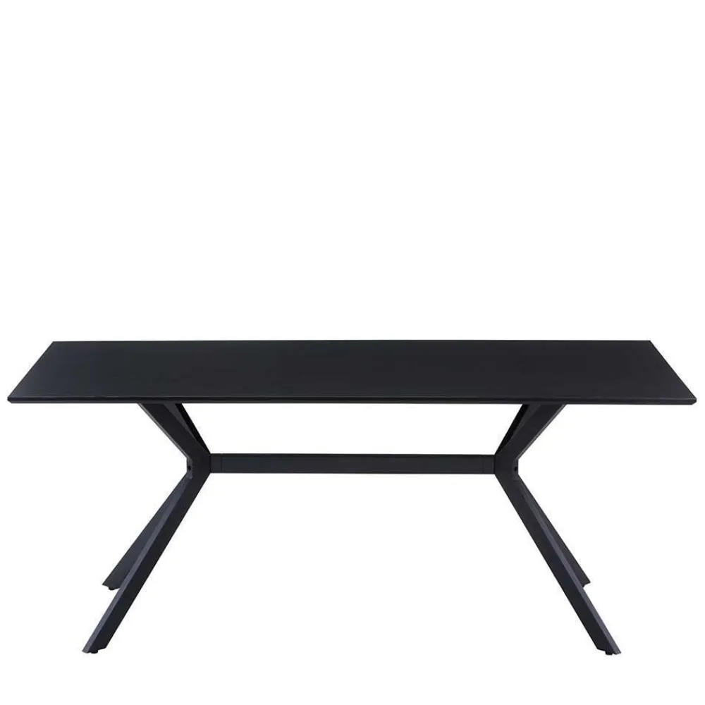 Wohnen 180x90 Esstisch Sitzgruppe Set - Nibal (fünfteilig)