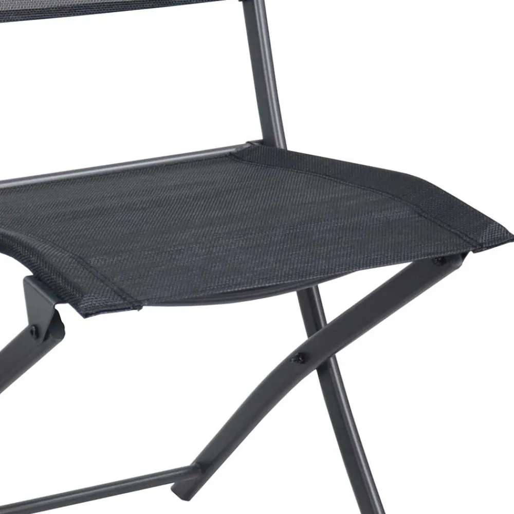 Wohnen Balkonmöbel|Terrassenmöbel*80x55 Gartentisch & Klappstühle Set - Xenata (dreiteilig)