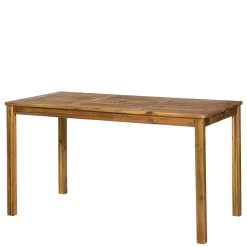 Wohnen 135x80 Gartentisch im klassischen Design - Delizita