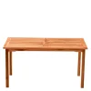 Wohnen Teakholz-Gartenmöbel*150x90 Holztisch für den Garten aus Teak - Klahuma