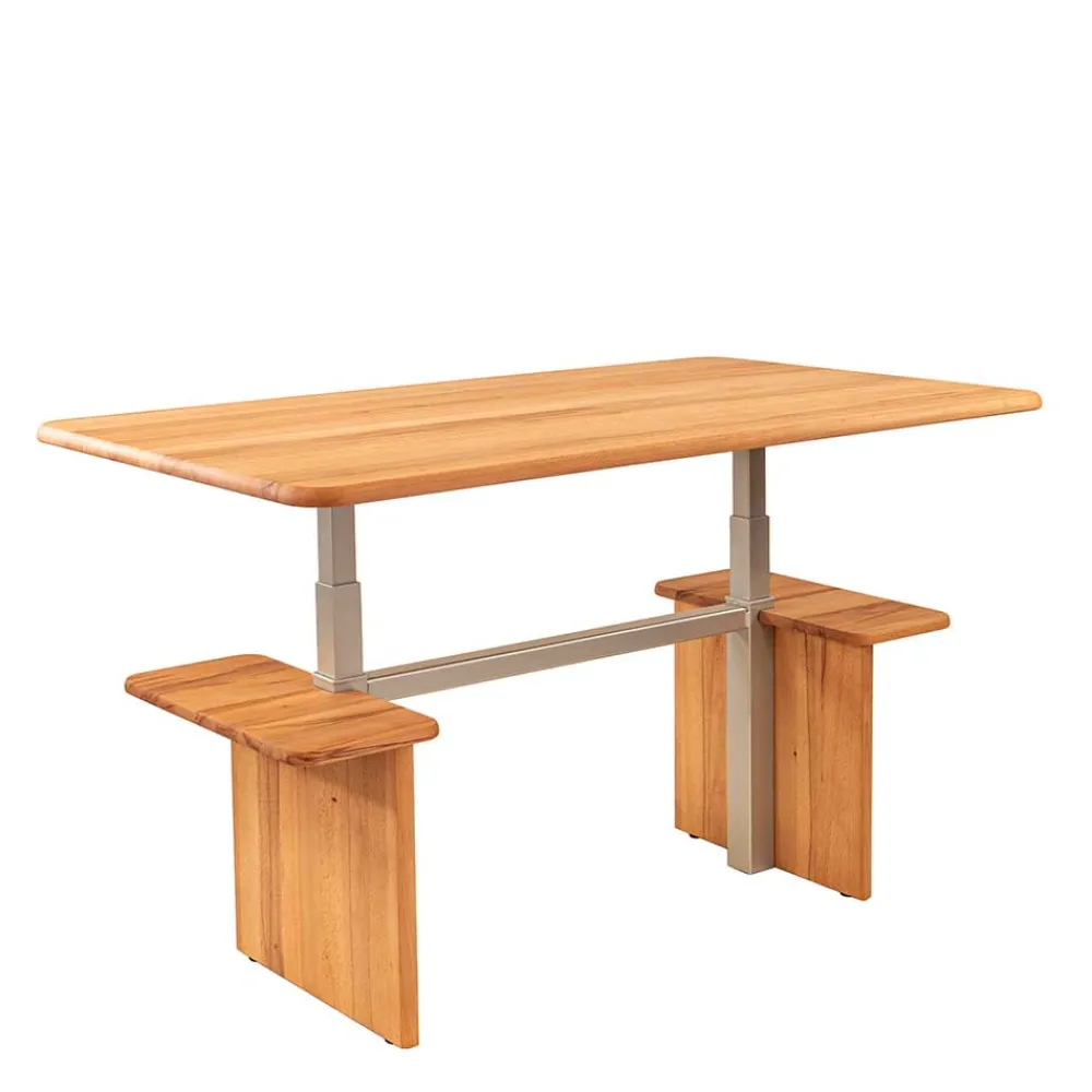 Wohnen 120x70 Kernbuche Funktionstisch höhenverstellbar - Estaguma