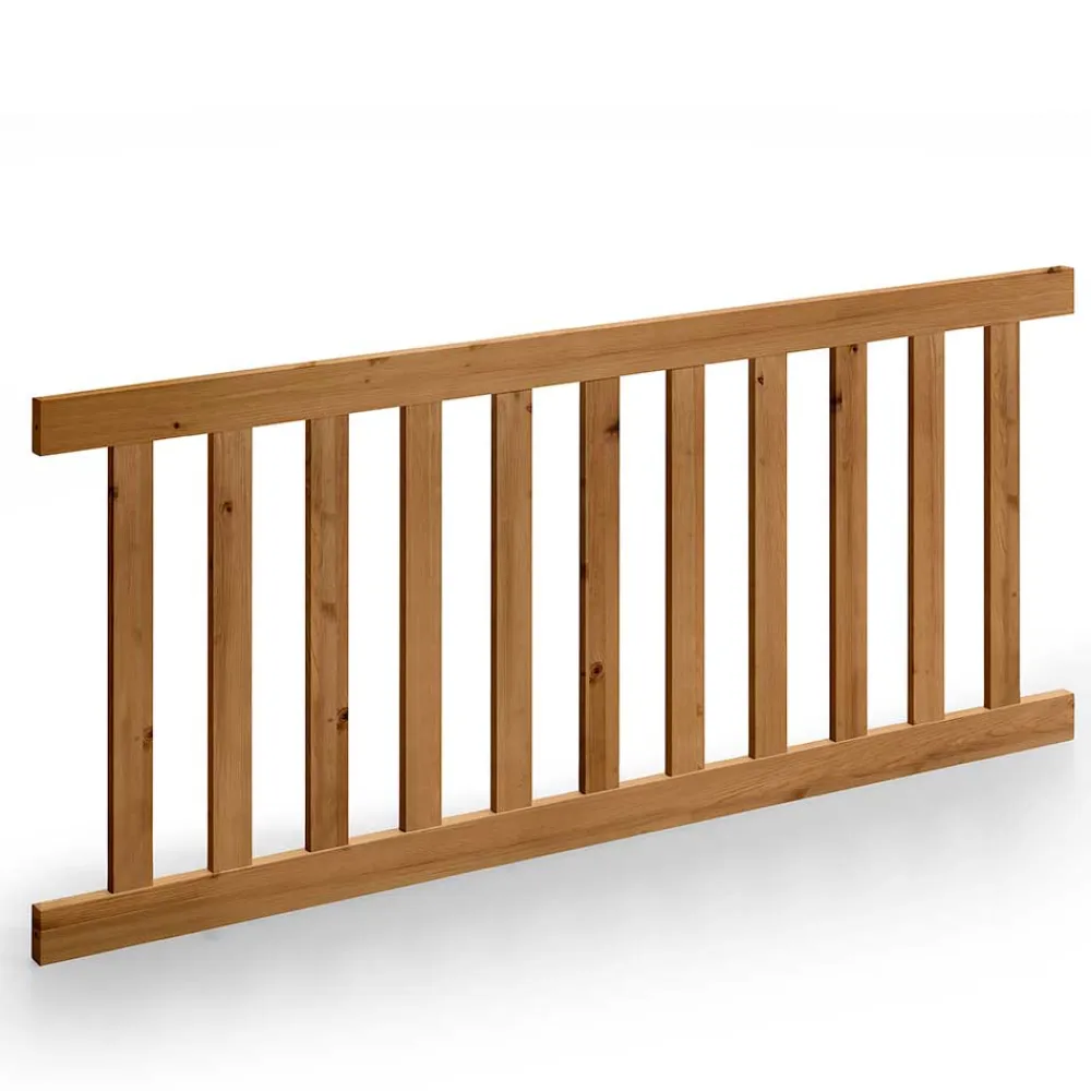 Kinder Wohnen 70x140 Kiefernholz Babybett gebeizt & geölt - Piatra