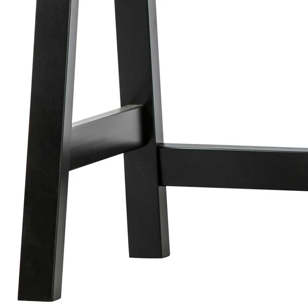 Wohnen Massivholzmöbel|Jugendzimmertische*140x62 Kiefernholz Schreibtisch in Schwarz - Ilvessino