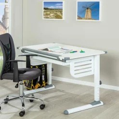Kinder Wohnen 110x68 Kinder Schreibtisch neigbar - Santjana