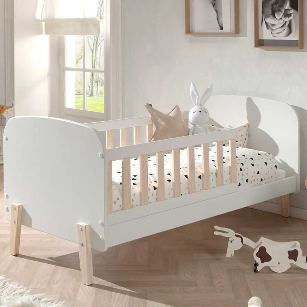 Wohnen Kindermöbel|Babybetten*70x140 Kinderbett mit Rausfall Schutz - Mael