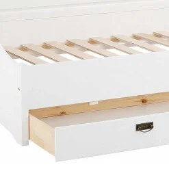 Wohnen Jugendbetten*90x200 Landhaus Kojenbett inkl Lattenrost - Beapta