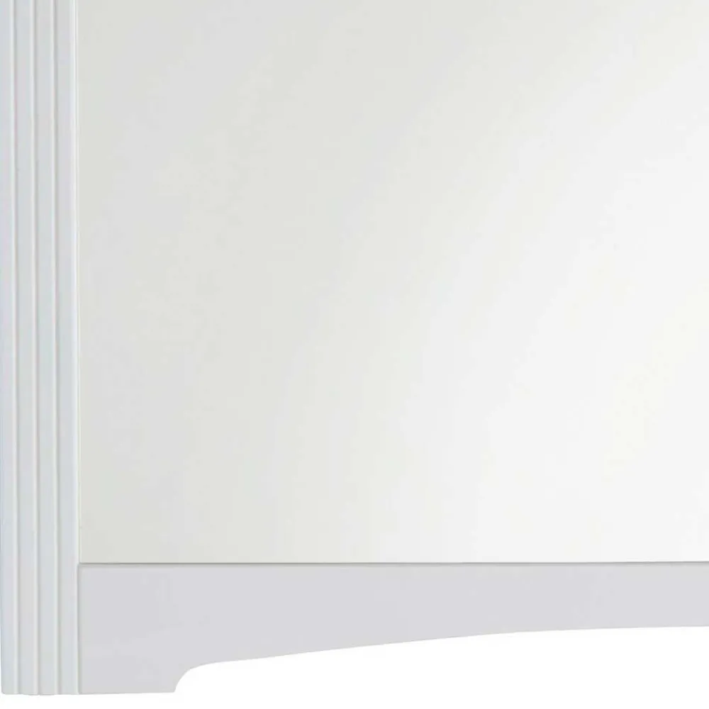 Wohnen Spiegel|Flurspiegel*94x94 Landhaus Spiegel mit Holzrahmen - Beapta