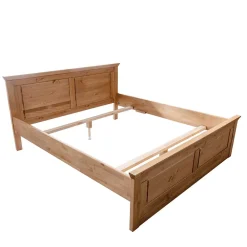 Wohnen Jugendbetten*180x200 Landhausbett aus Kiefer gebeizt & geölt - Voeca