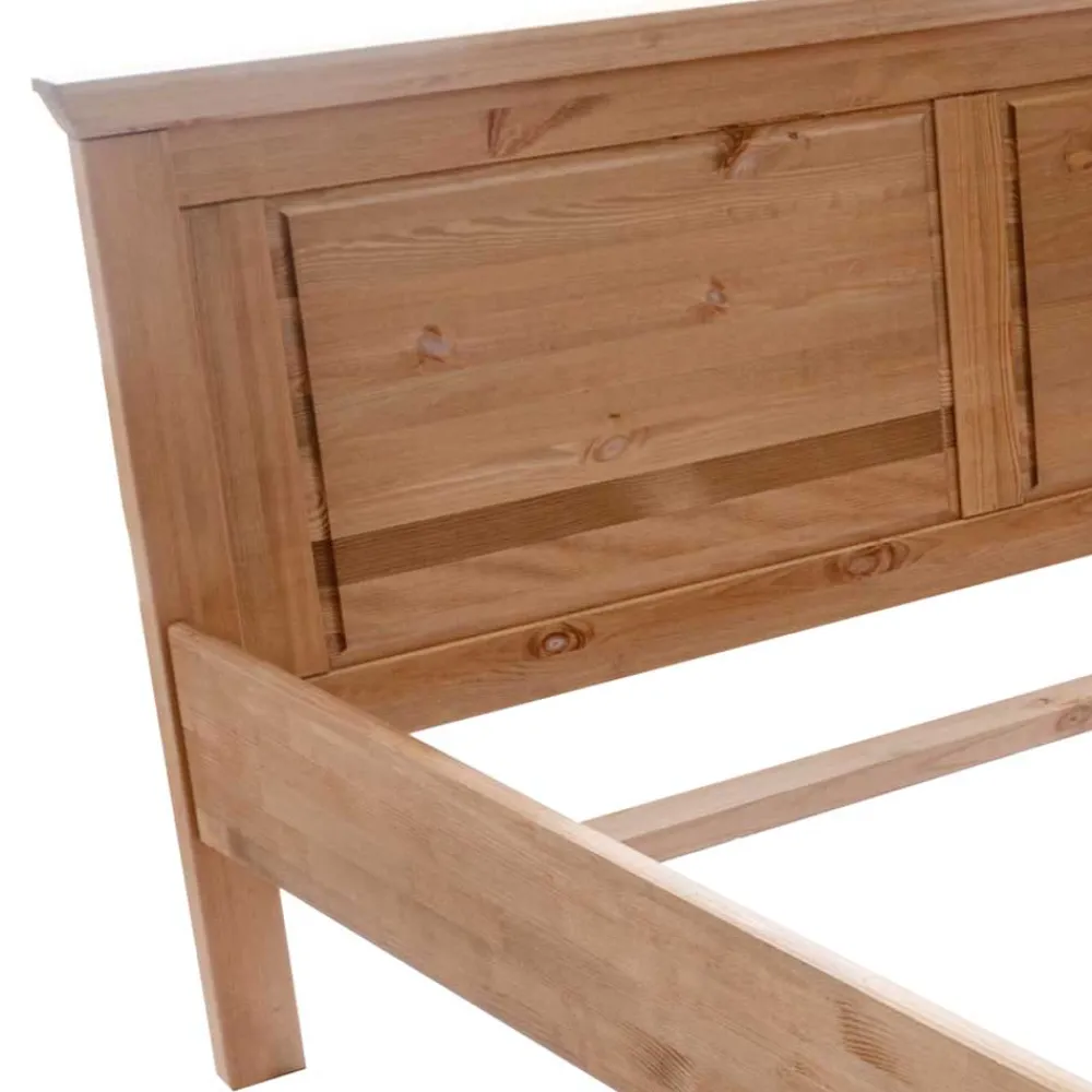 Wohnen Jugendbetten*180x200 Landhausbett aus Kiefer gebeizt & geölt - Voeca