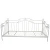 Wohnen Vintage Möbel*90x200 Metall Daybed in Weiß - Alberton