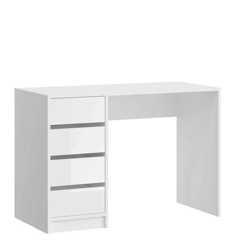 Wohnen Schminktische*110x48 Moderner Schminktisch mit vier Schubladen - Savocca