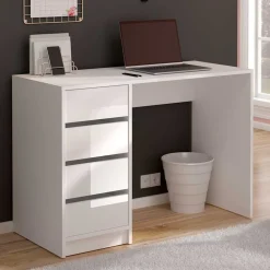 Wohnen Schminktische*110x48 Moderner Schminktisch mit vier Schubladen - Savocca