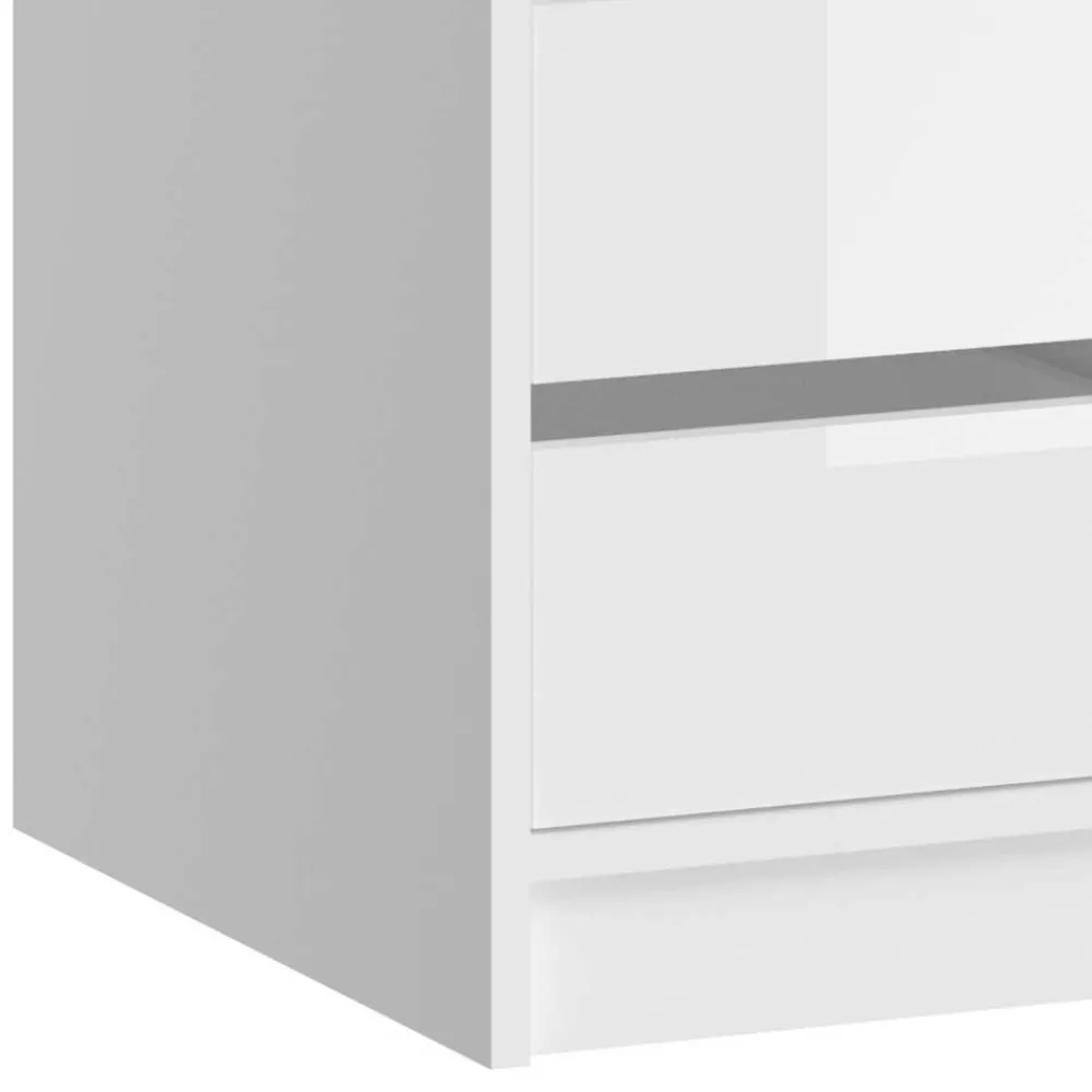 Wohnen Schminktische*110x48 Moderner Schminktisch mit vier Schubladen - Savocca