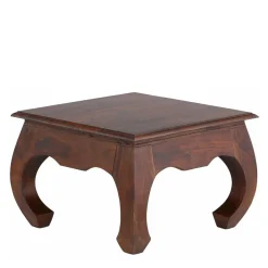 Wohnen 60x60 oder 110x60 Opiumtisch aus Akazie Braun - Gorges