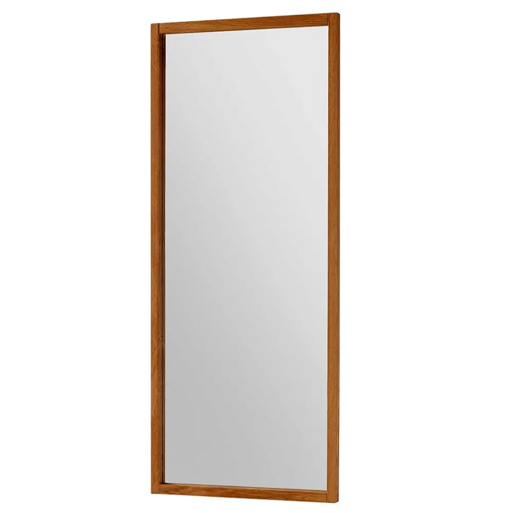 Wohnen Spiegel|Flurspiegel*50x120 Rechteckiger Wandspiegel mit Eichenrahmen - Artensian