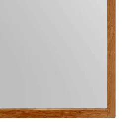 Wohnen Spiegel|Flurspiegel*50x120 Rechteckiger Wandspiegel mit Eichenrahmen - Artensian