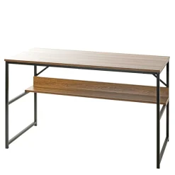 Wohnen Schwarze Möbel|Tische*120x60 Schreibtisch in Eiche Nachbildung - Fulias