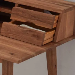 Wohnen Naturholzmöbel|Massivholzmöbel*110x58 Schreibtisch Sekretär aus Holz - Eyes