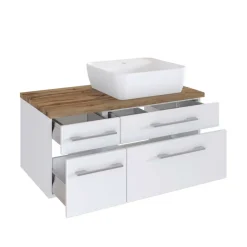 Wohnen 90x55 Schubladen-Waschtisch hängend - Enwicos