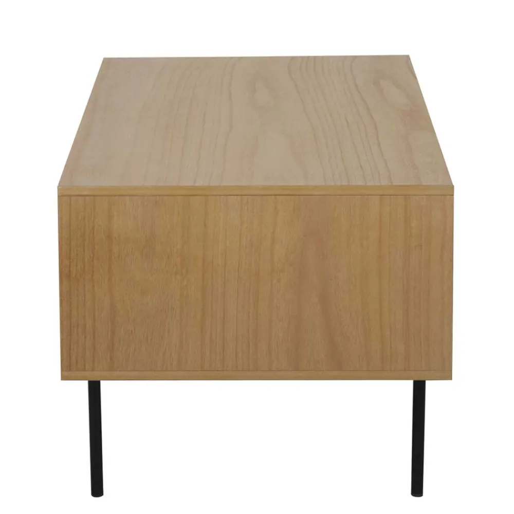 Wohnen Rattanmöbel*110x59 Skandi Couchtisch mit Wiener Geflecht - Esholda