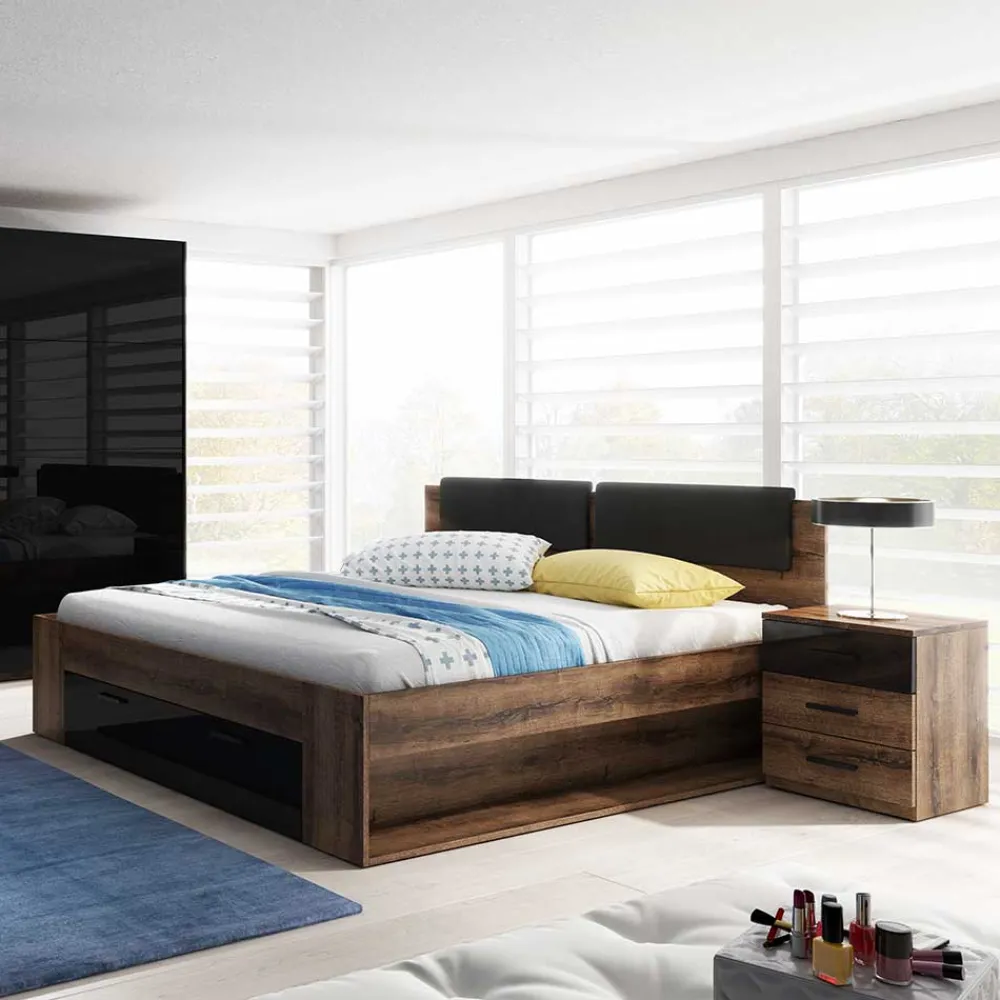 Wohnen 140x200 Stauraumbett modern - Ulpro