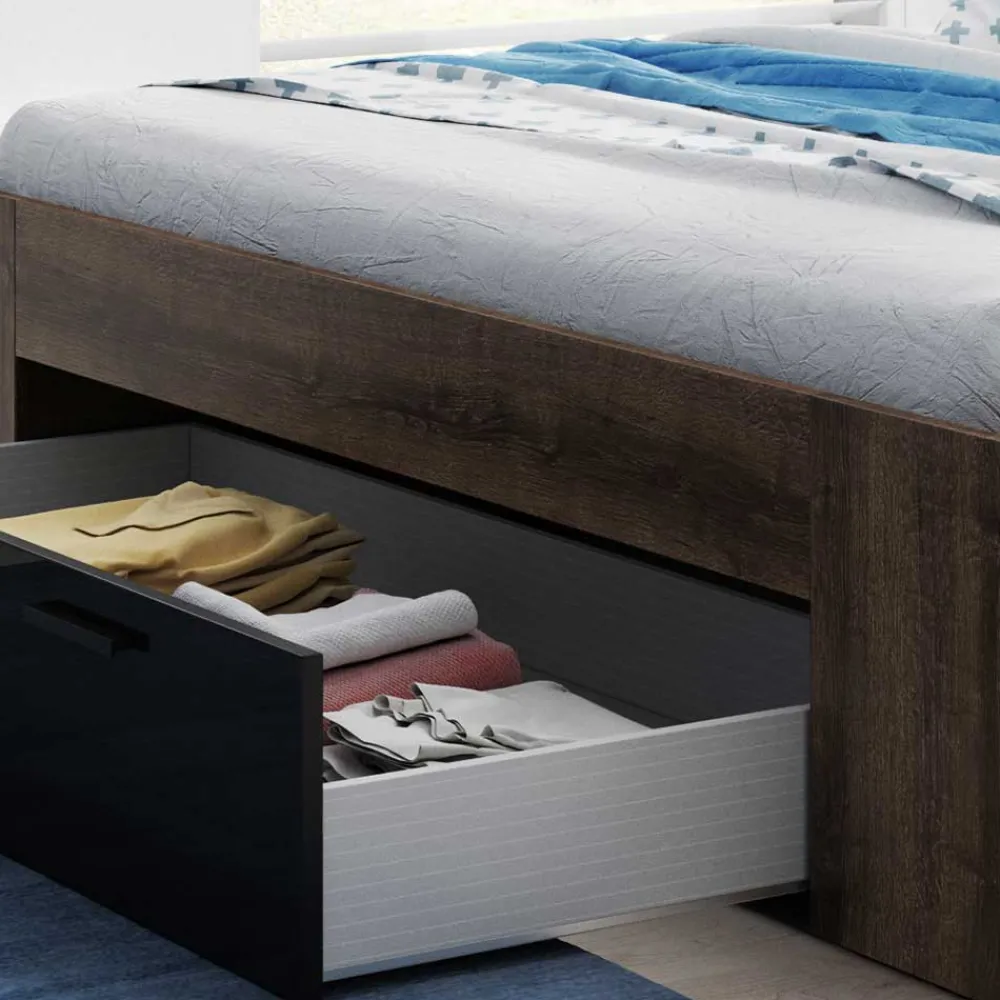 Wohnen 140x200 Stauraumbett modern - Ulpro