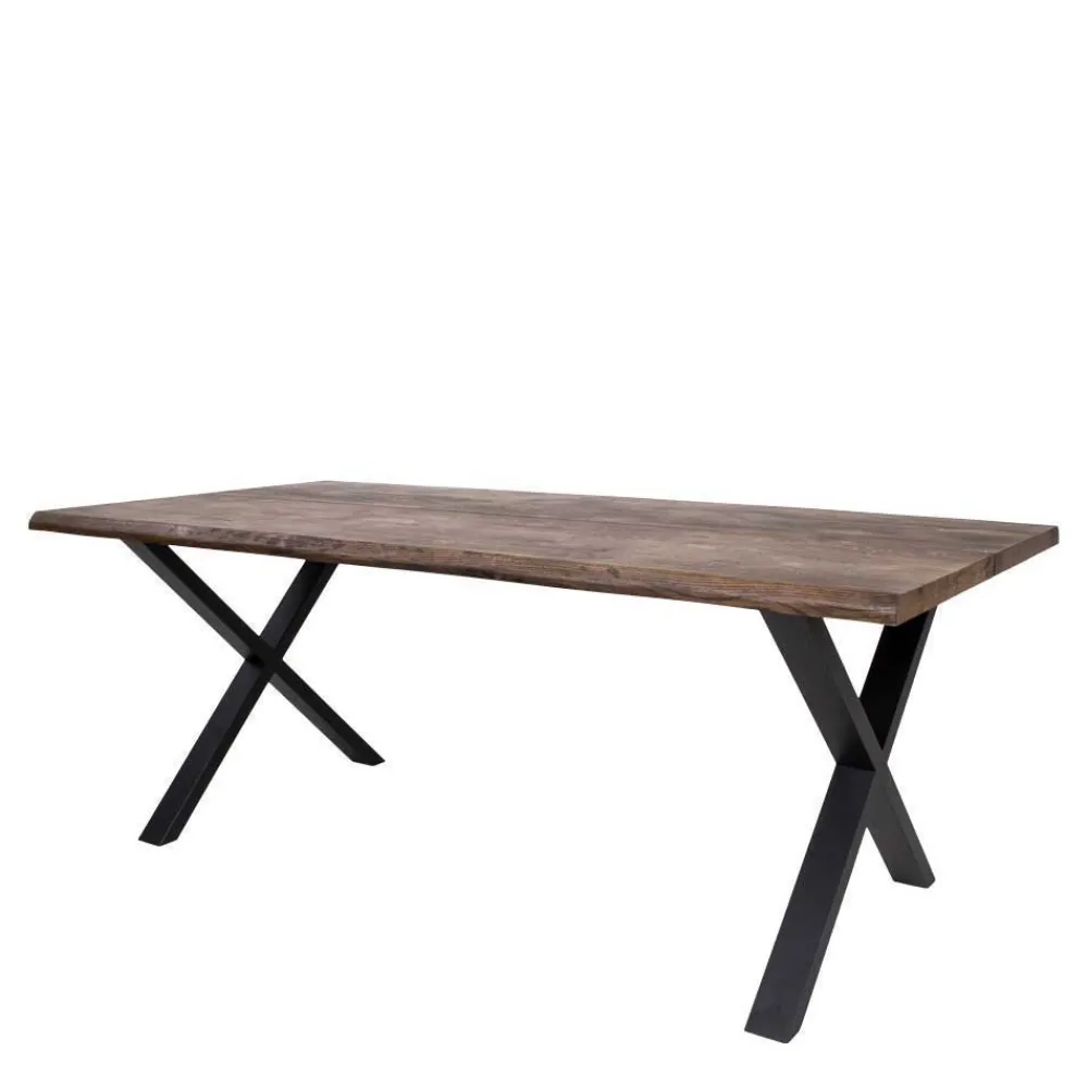 Wohnen Küchen-Essgruppen|Esszimmer Komplett*200x95 Tisch mit Polsterstühlen - Ricinga (siebenteilig)