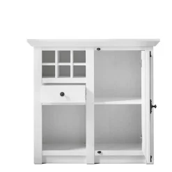 Wohnen 105x100 Touchwood Schrank in Weiß - Chelles