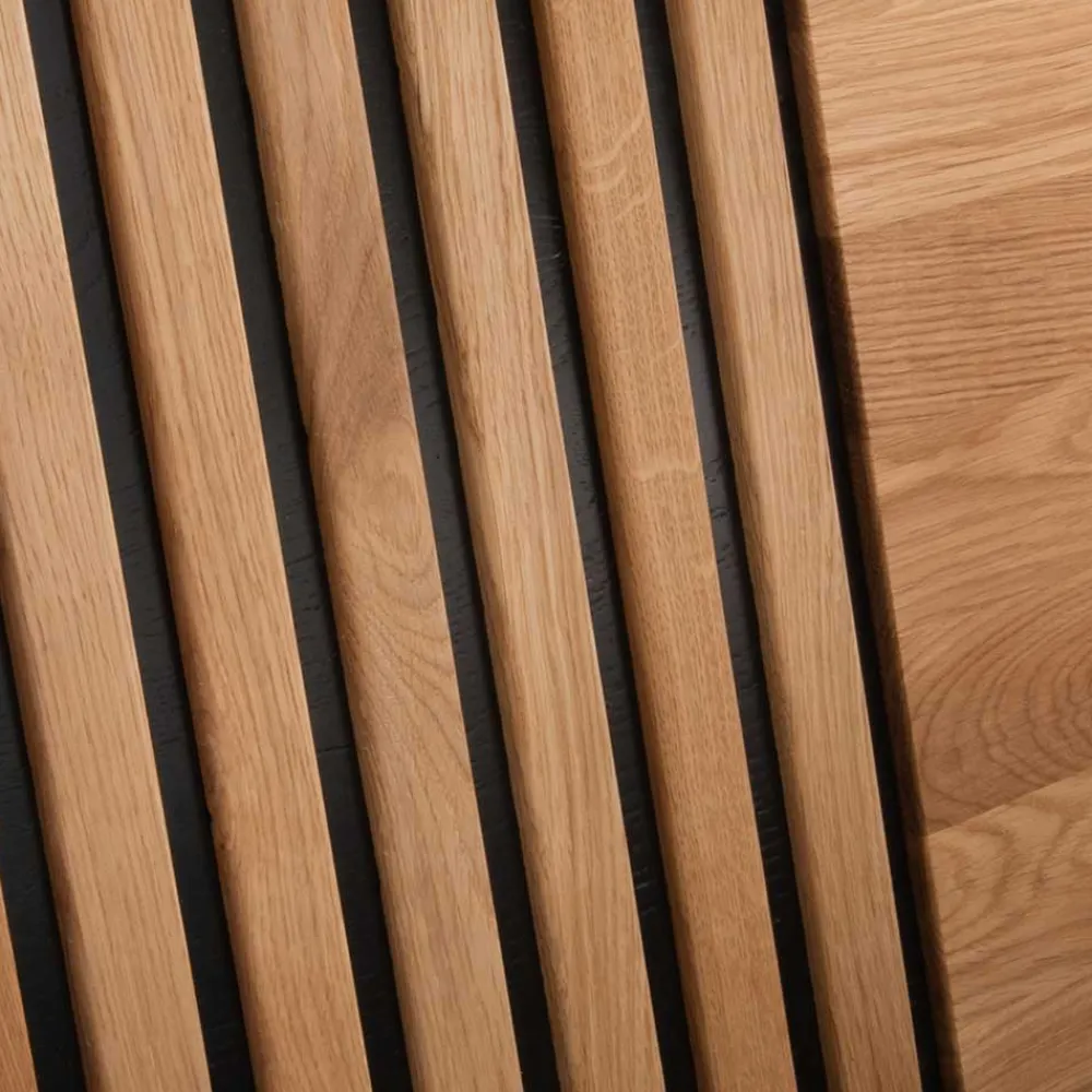 Wohnen Graue Möbel|Naturholzmöbel*140x200 Wildeiche Bett mit Kufen - Manarola